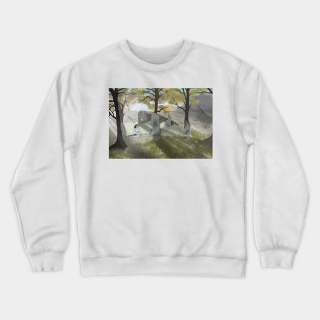 Lost in Time - Claire Fraser Crewneck Sweatshirt by Le petit fennec
